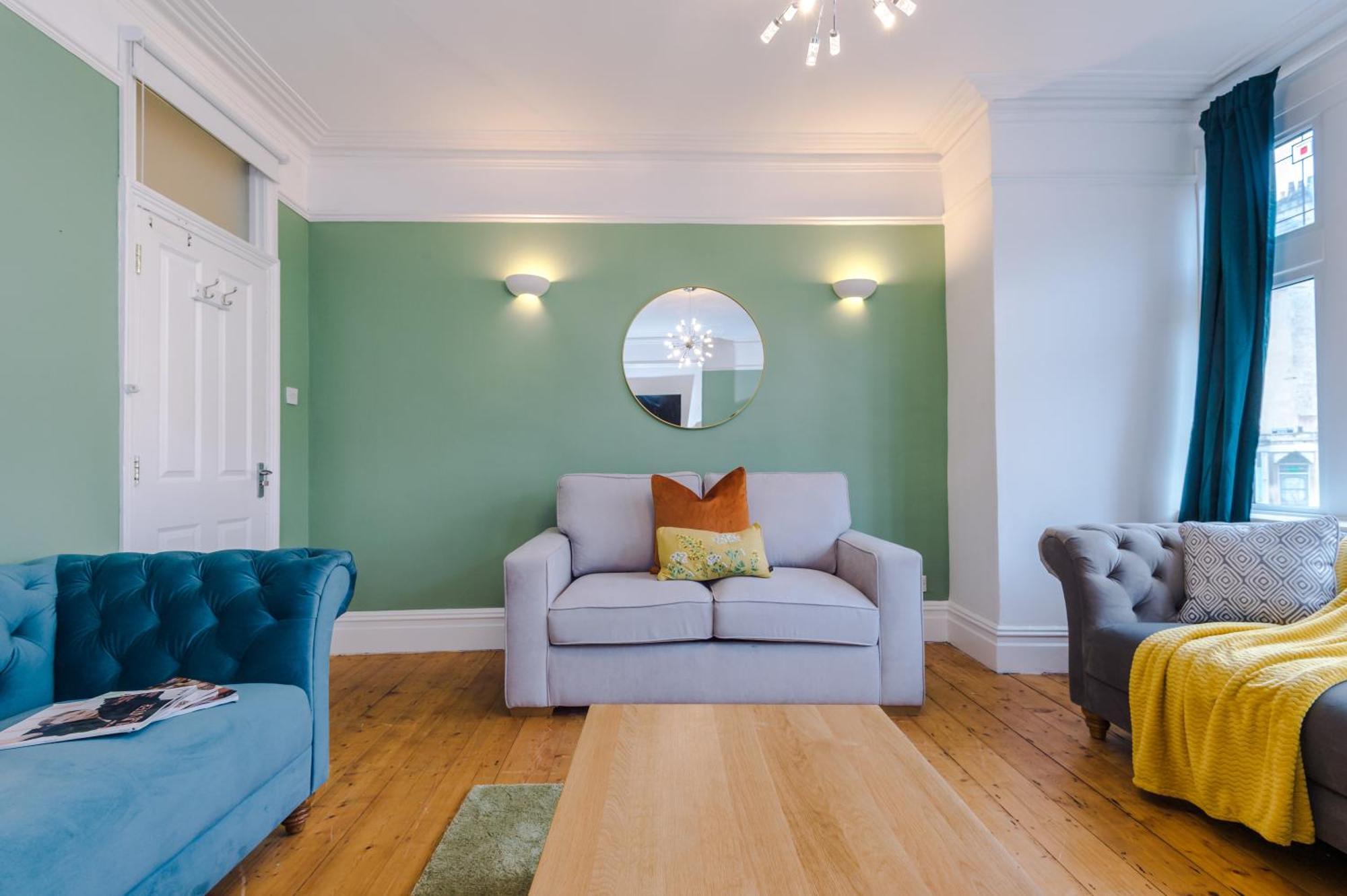 Incredible - Five Bedroom - 7 Actual Beds - 6 Bathroom House By Purestay - Central Bath With Parking 外观 照片