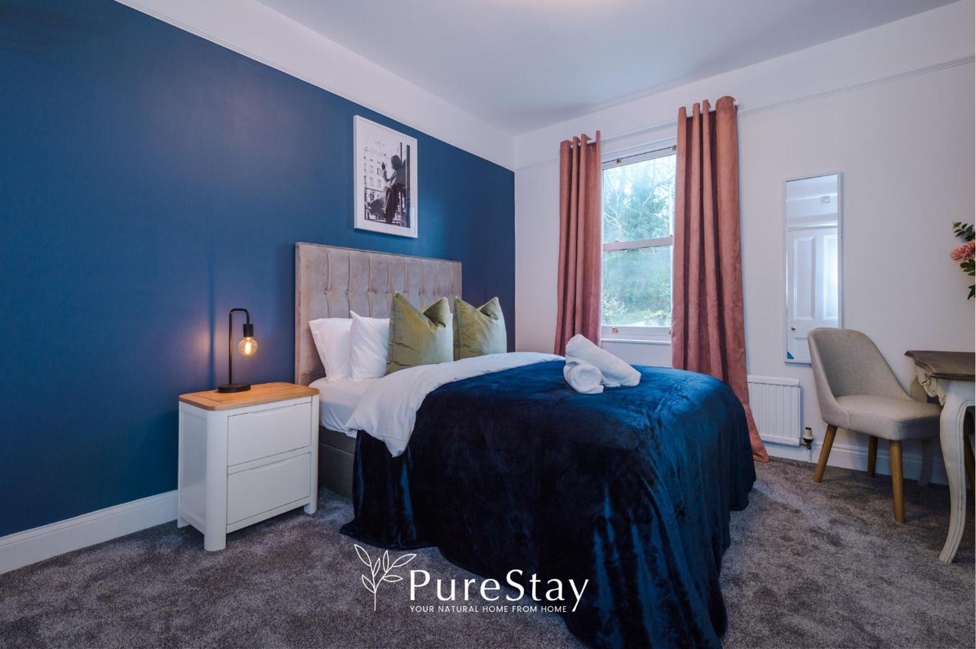 Incredible - Five Bedroom - 7 Actual Beds - 6 Bathroom House By Purestay - Central Bath With Parking 外观 照片